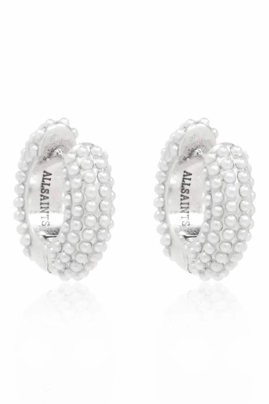 AllSaints SILVER Brass Earrings