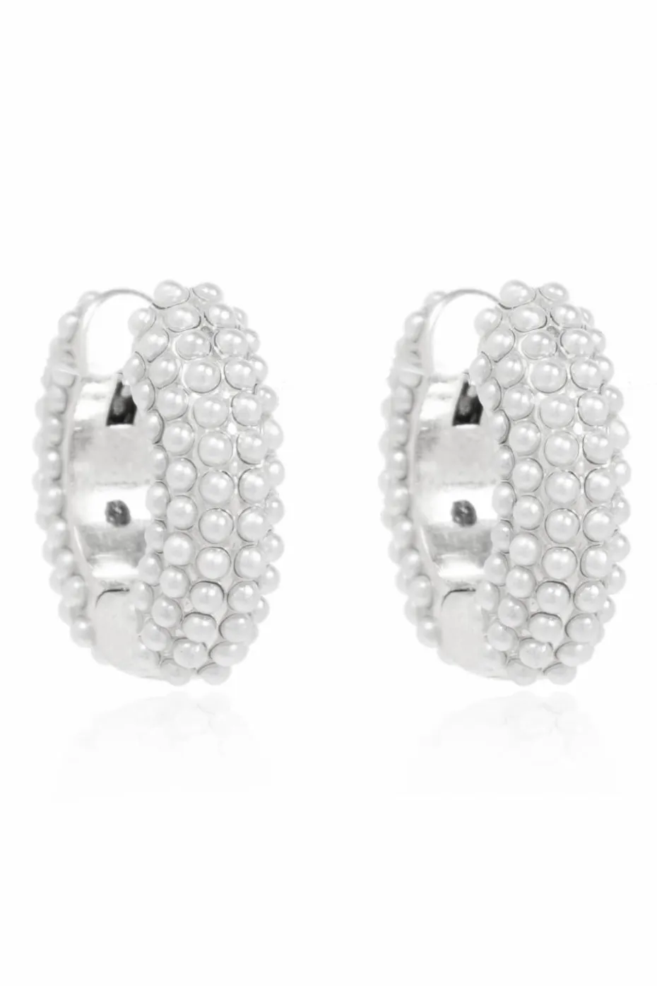 AllSaints SILVER Brass Earrings