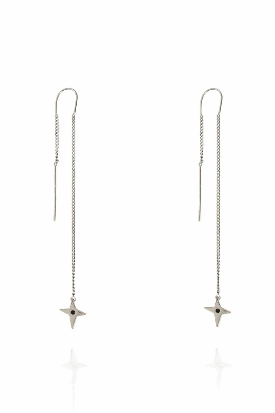 AllSaints SILVER Brass earrings