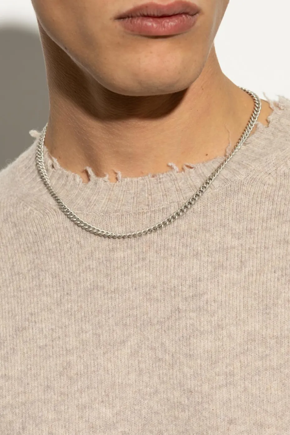 AllSaints SILVER Brass Necklace