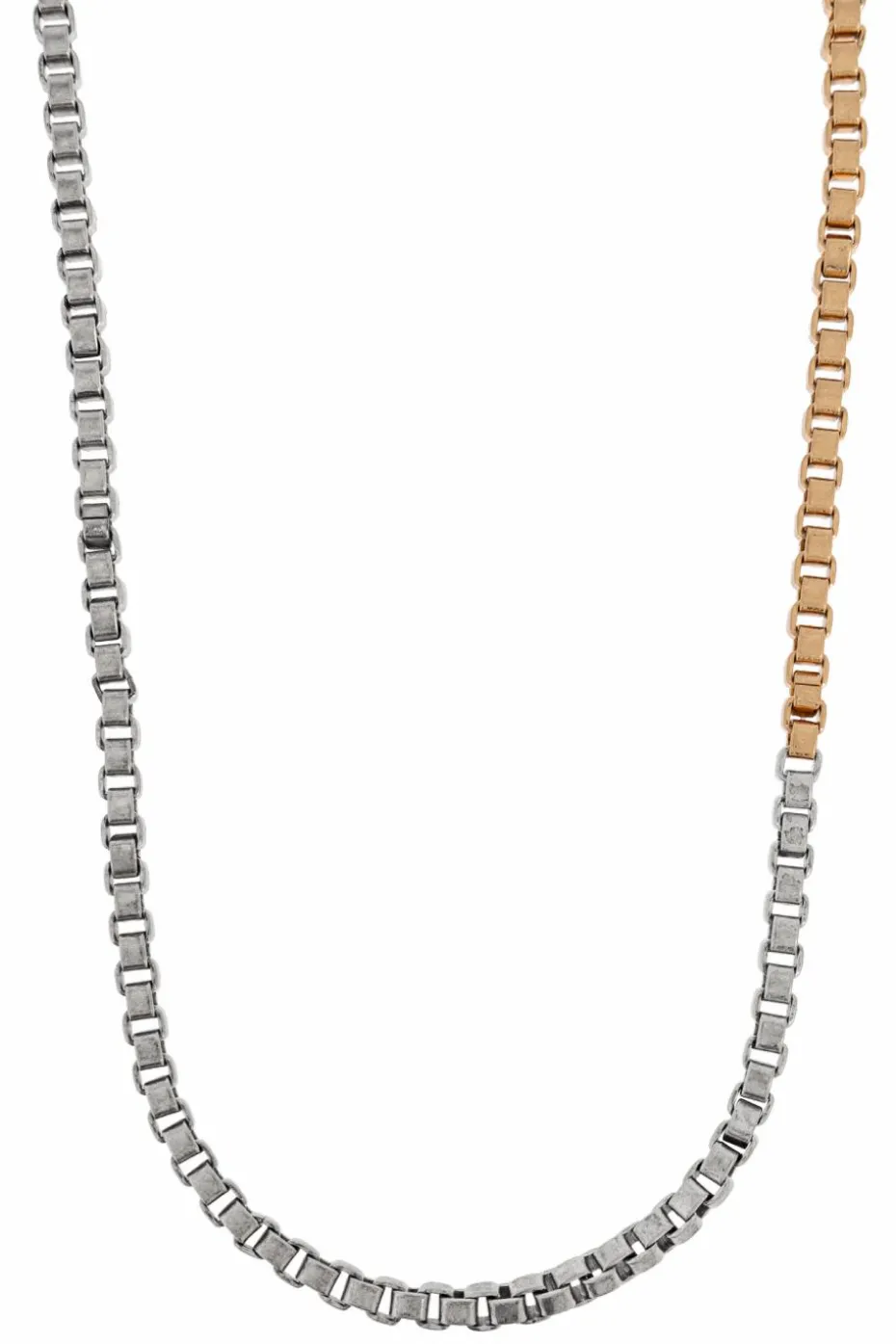 AllSaints SILVER Brass Necklace