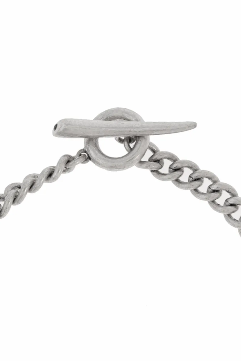 AllSaints SILVER Logo Bracelet