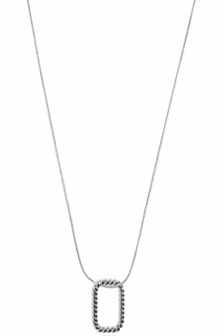 AllSaints SILVER Necklace with pendant