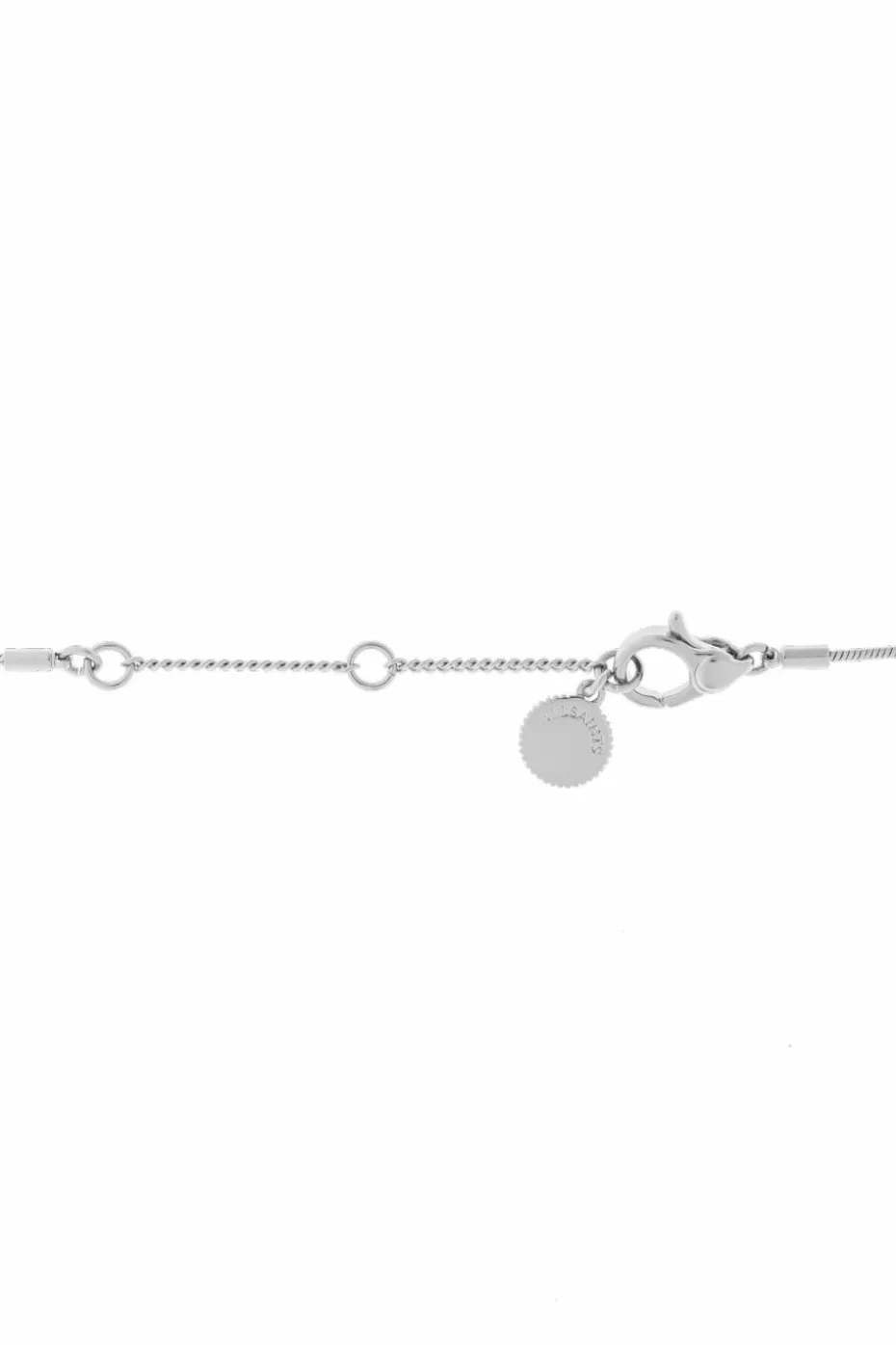 AllSaints SILVER Necklace with pendant