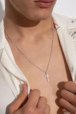 AllSaints SILVER Pendant Necklace