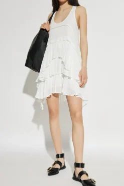AllSaints WHITE Cavarly strap dress