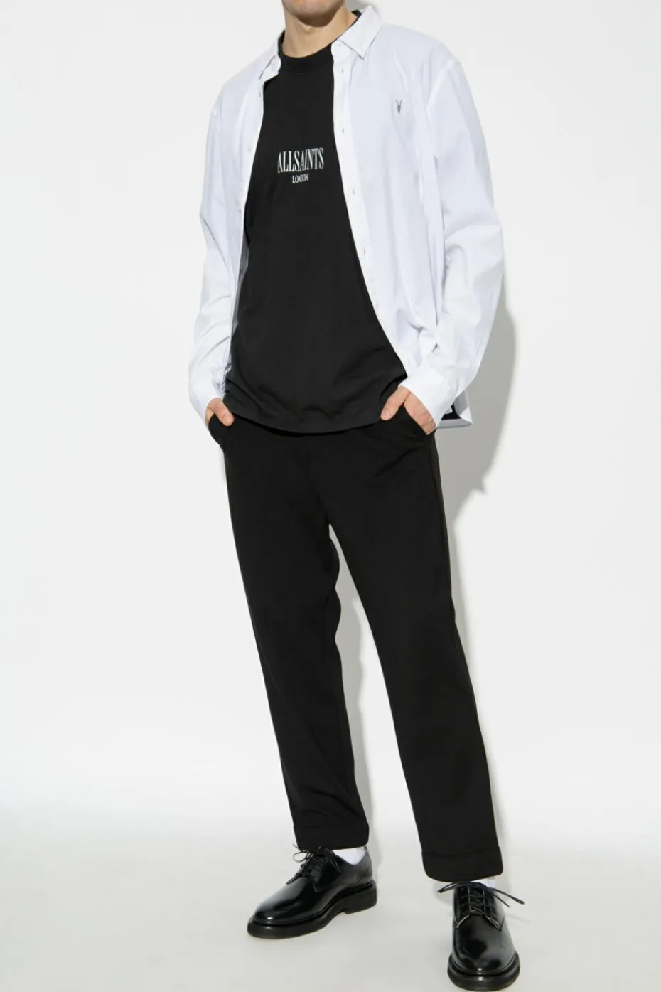 AllSaints WHITE Shirt Hawthor