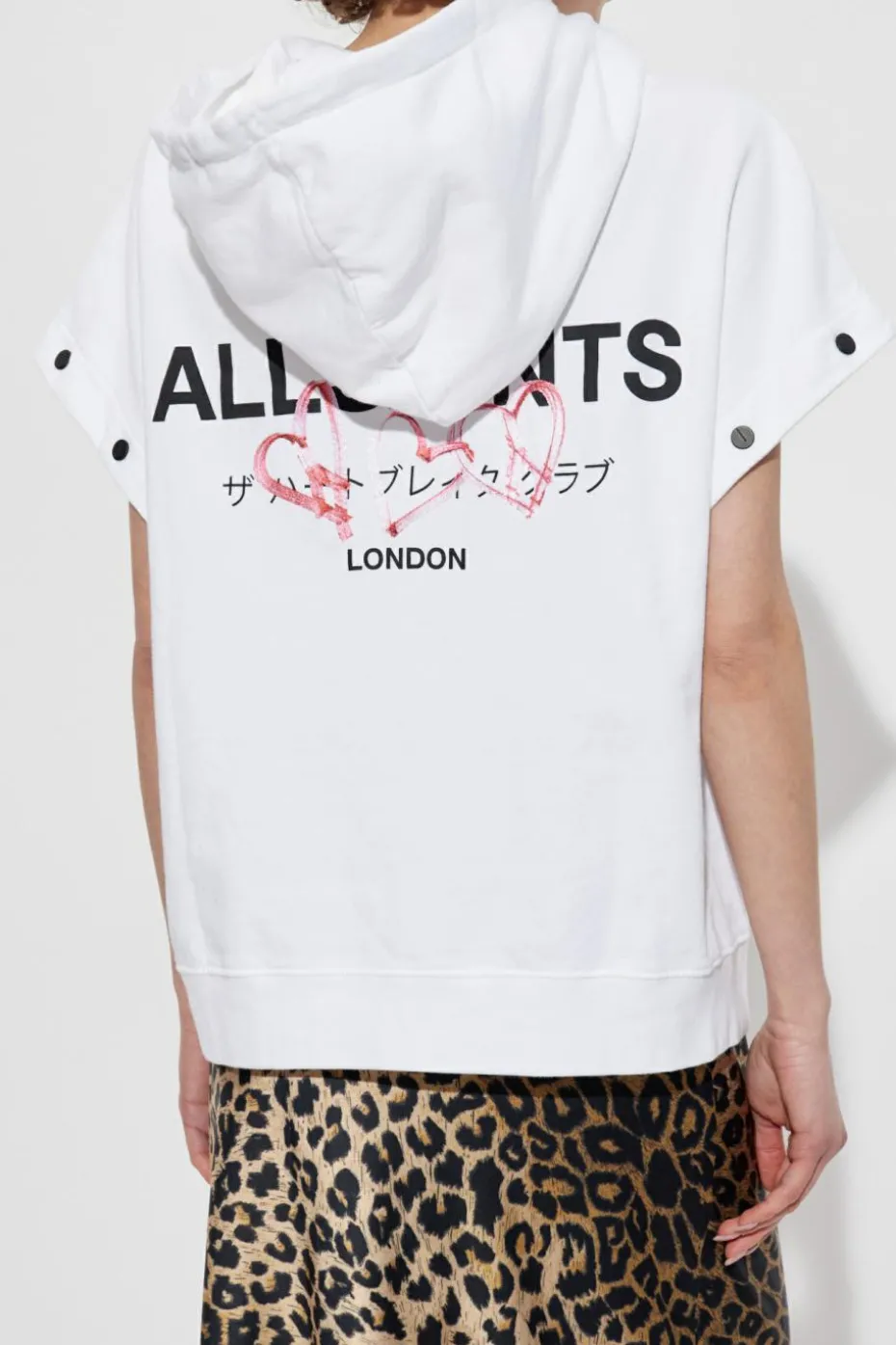 AllSaints WHITE Sweatshirt Amore