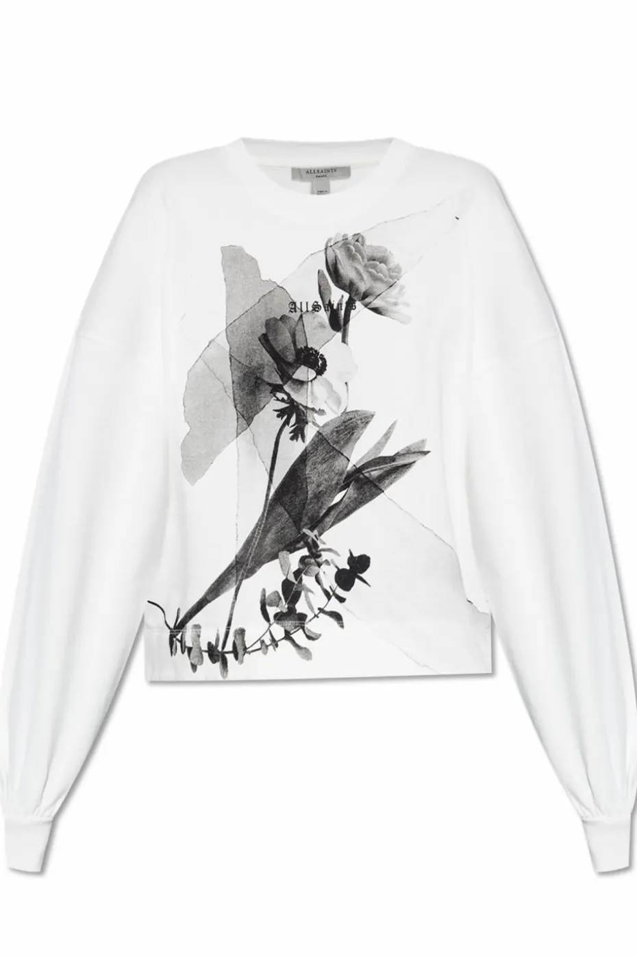 AllSaints WHITE Sweatshirt `Lyss`