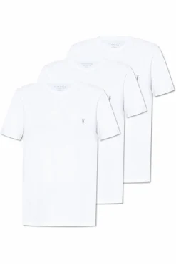 AllSaints WHITE Three-pack T-shirts Brace