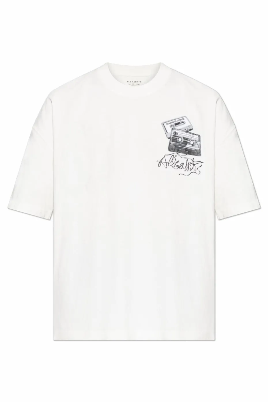 AllSaints WHITE T-shirt "Reel"