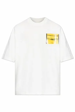 AllSaints WHITE T-shirt "Violation"