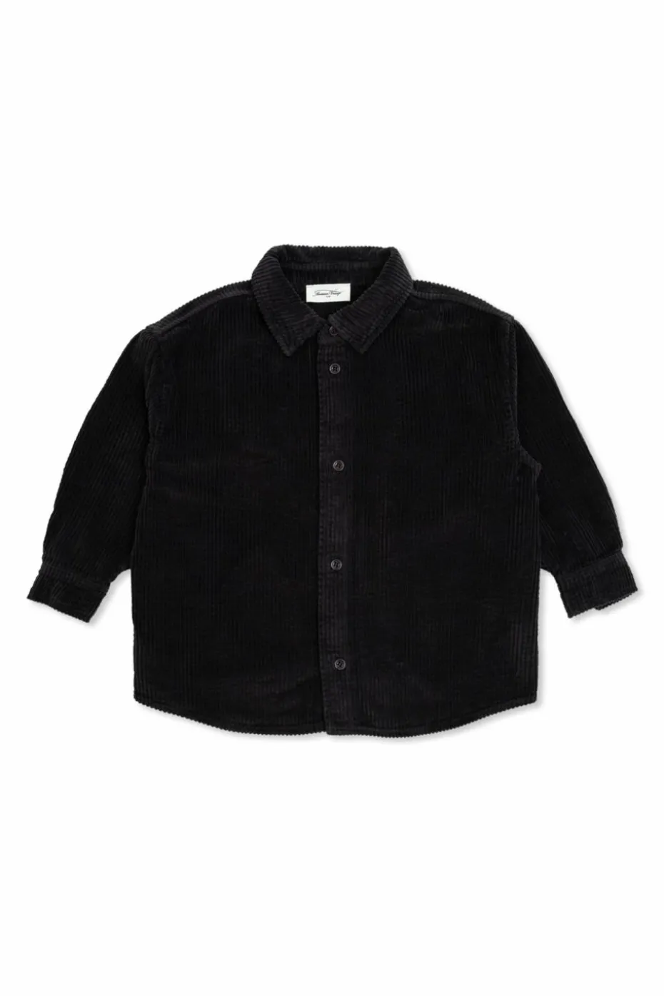 American Vintage Kids BLACK Corduroy shirt