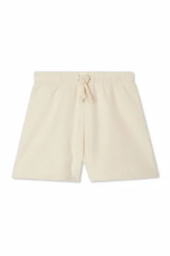 American Vintage Kids cream Fur shorts