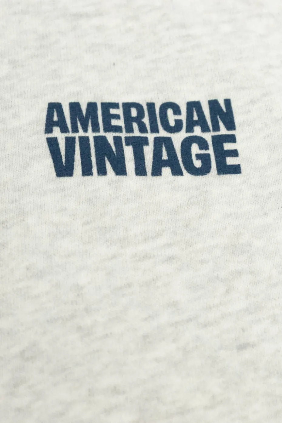 American Vintage Kids GREY T-shirt with printed logo