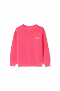 American Vintage Kids neon Sweatshirt with logo