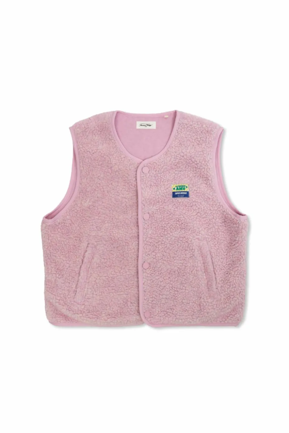 American Vintage Kids PINK Vest with logo
