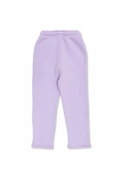 American Vintage Kids PURPLE Sweatpants with logo