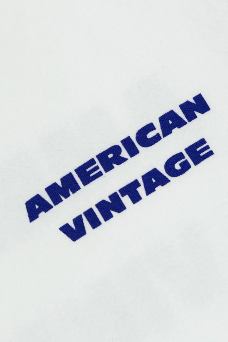 American Vintage Kids WHITE T-shirt with printed logo