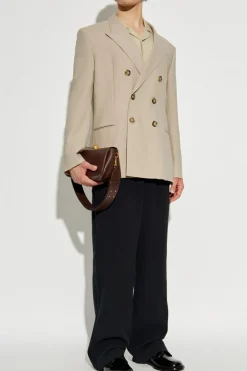 Ami Alexandre Mattiussi beige Wool blazer