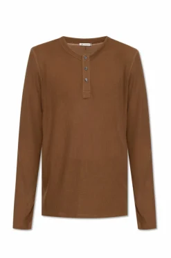 Ami Alexandre Mattiussi BROWN Long sleeve top