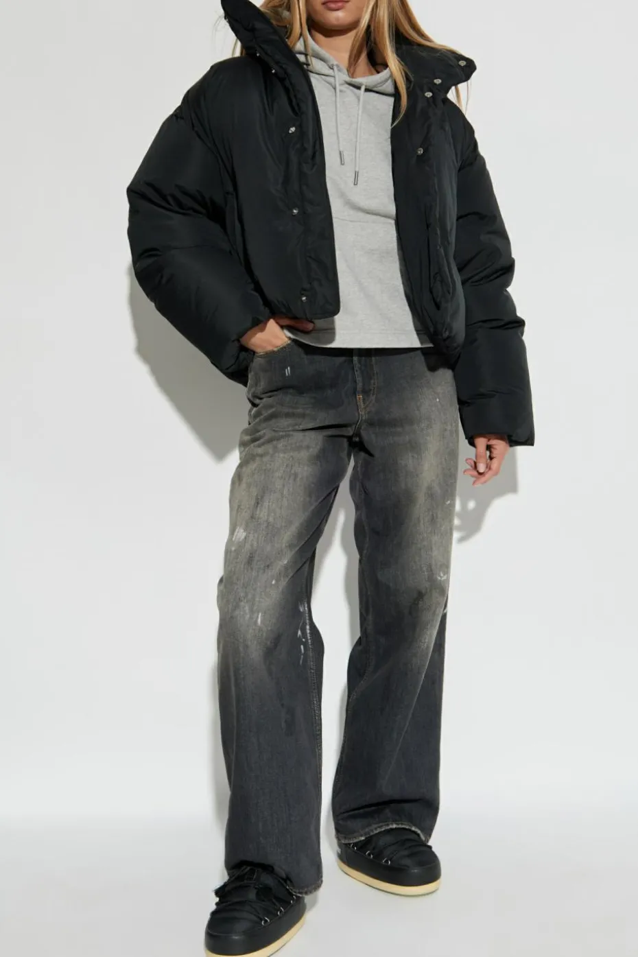 Ami Alexandre Mattiussi BLACK Down jacket