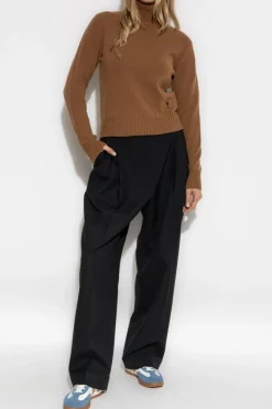 Ami Alexandre Mattiussi BROWN Wool turtleneck