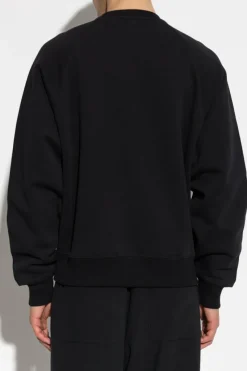 Ami Alexandre Mattiussi BLACK Sweatshirt with logo