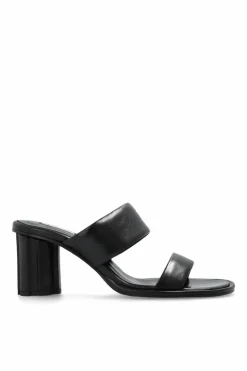 Ami Alexandre Mattiussi BLACK Heeled mules