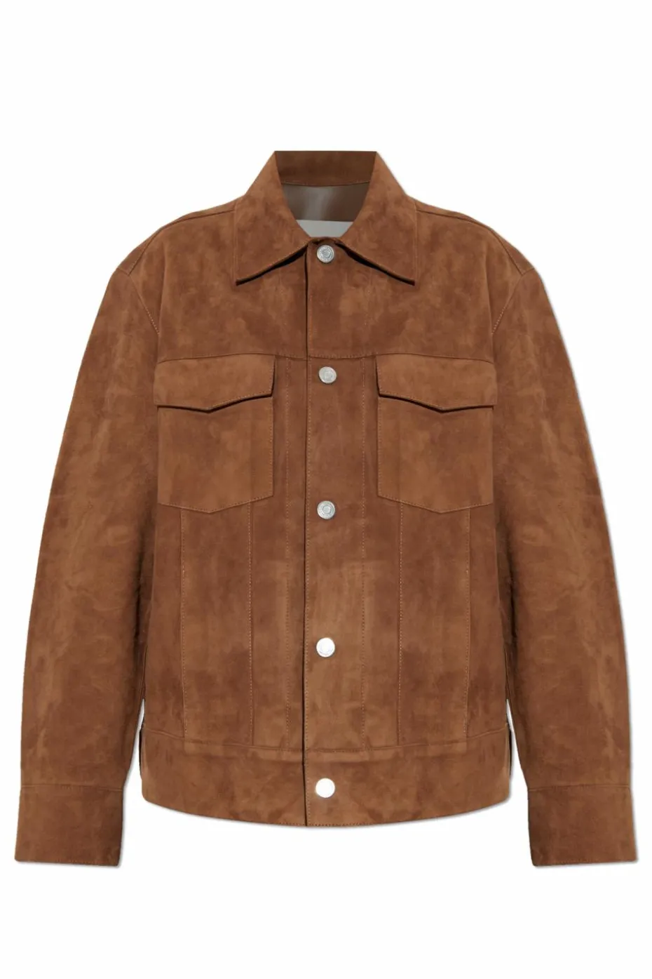 Ami Alexandre Mattiussi BROWN Suede jacket