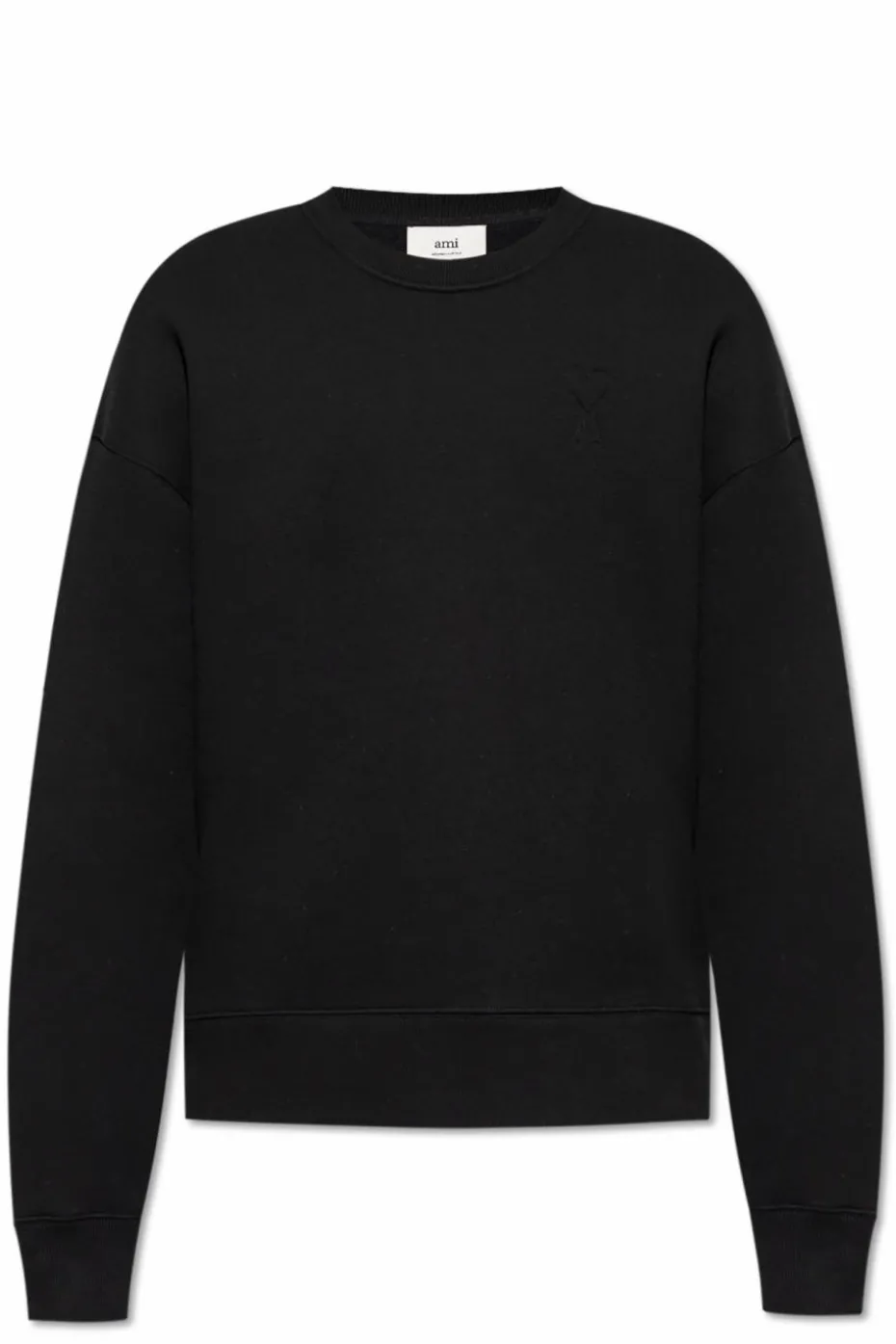 Ami Alexandre Mattiussi BLACK Sweatshirt with logo
