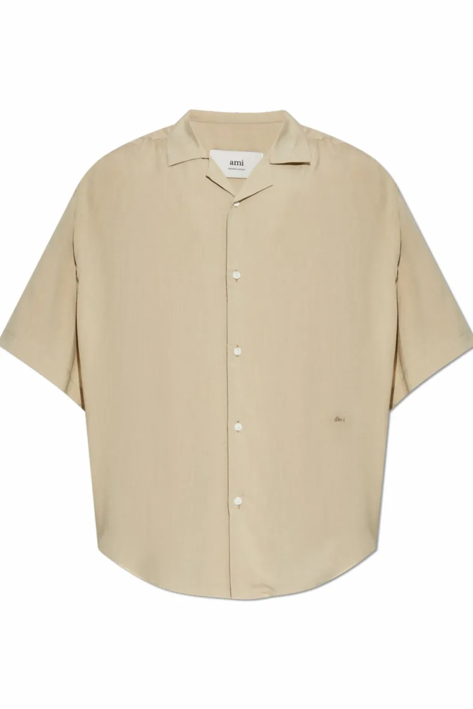 Ami Alexandre Mattiussi beige Shirt with logo