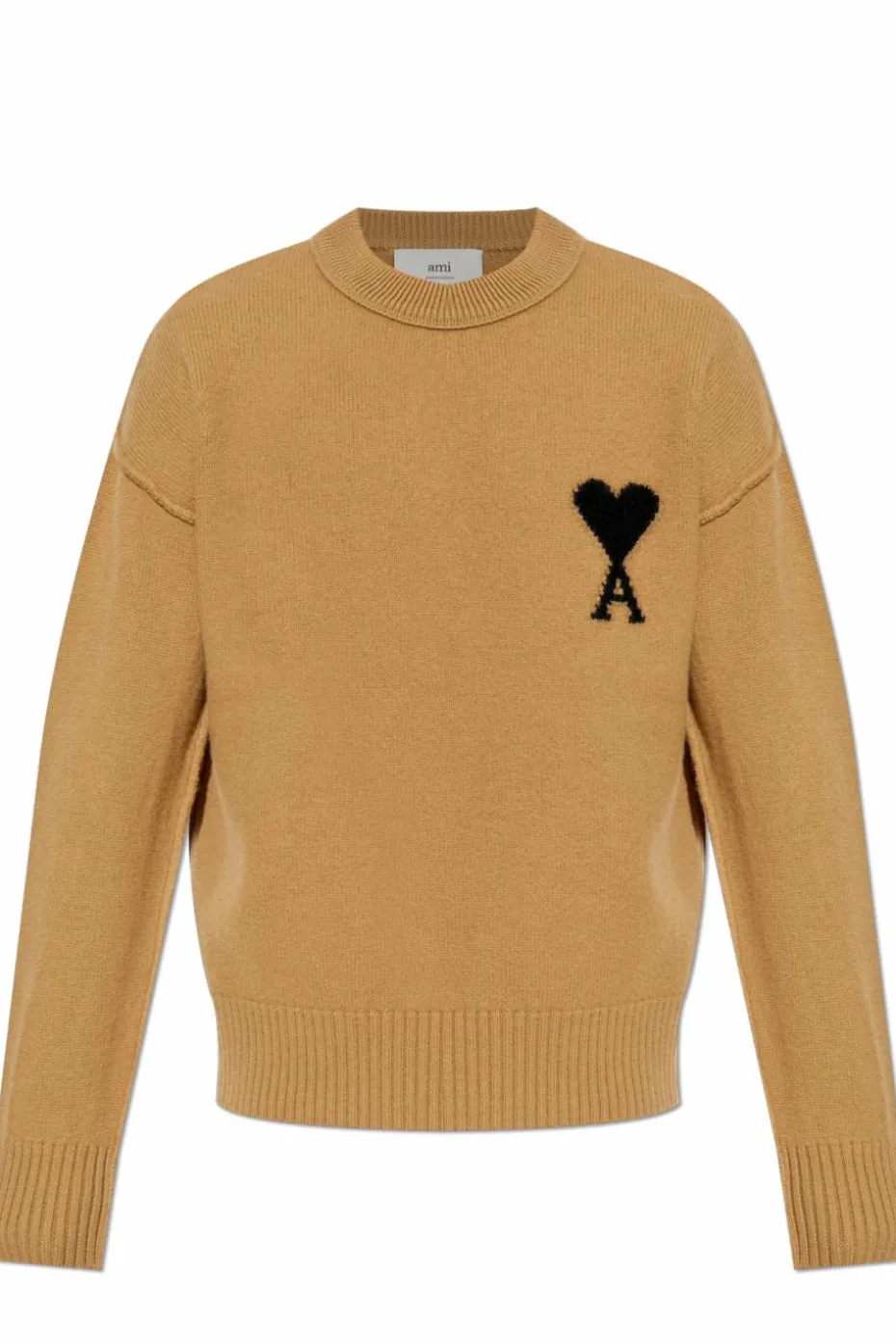Ami Alexandre Mattiussi BROWN Wool sweater