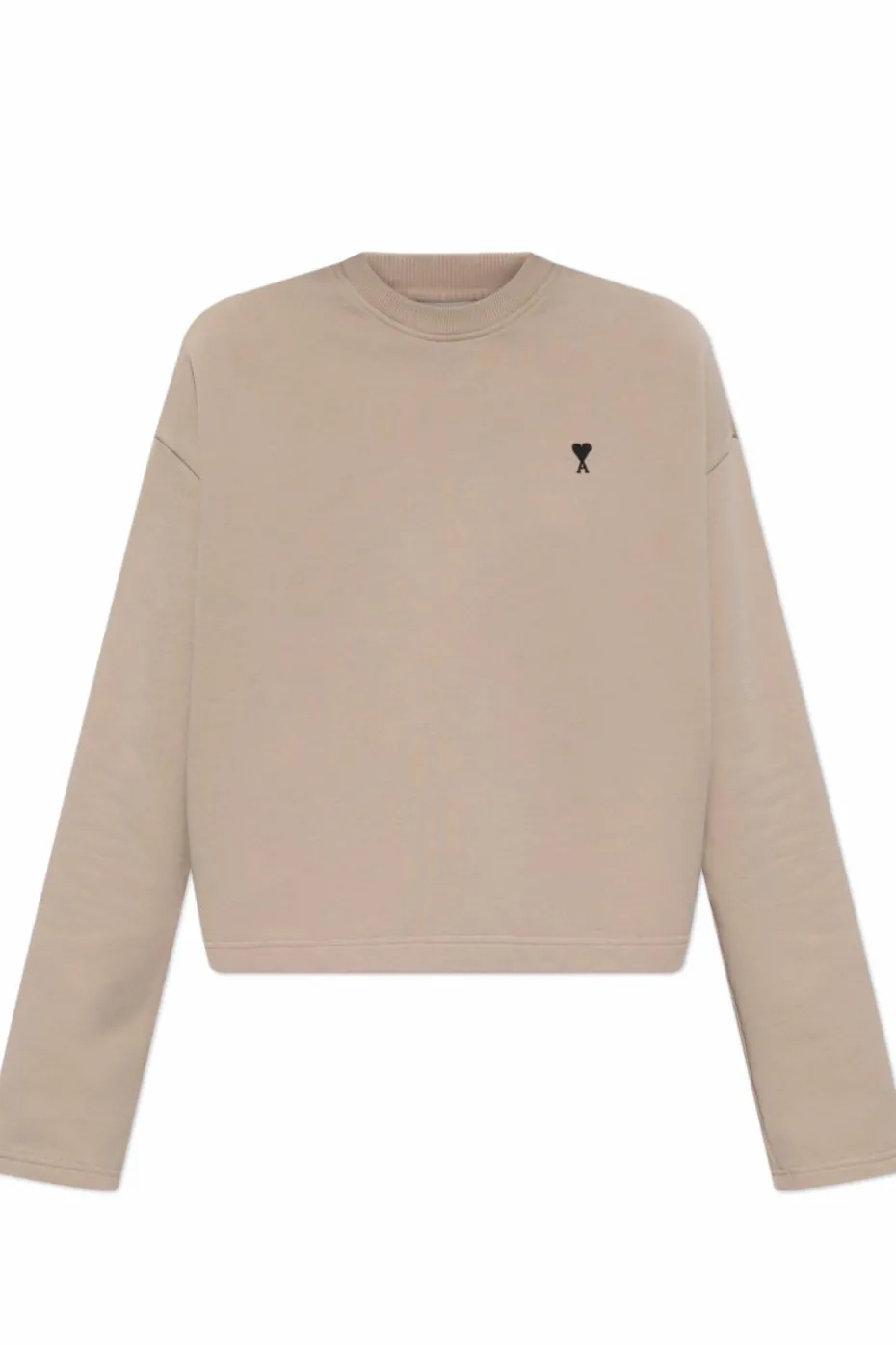 Ami Alexandre Mattiussi beige Sweatshirt with logo