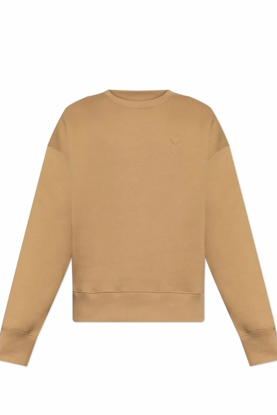Ami Alexandre Mattiussi beige Sweatshirt with logo