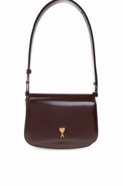 Ami Alexandre Mattiussi BURGUNDY Shoulder bag