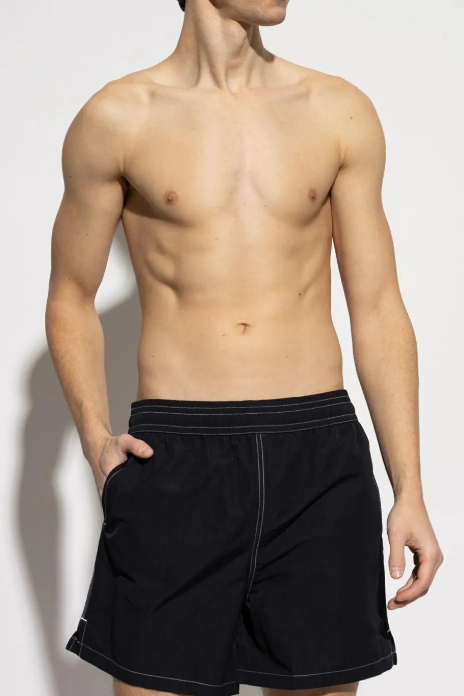 Ami Alexandre Mattiussi BLACK Swim trunks
