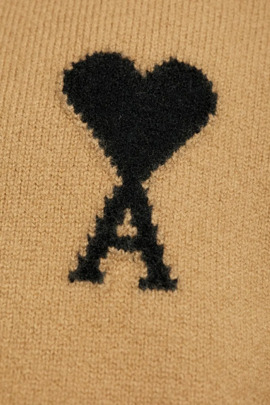 Ami Alexandre Mattiussi beige Wool cardigan