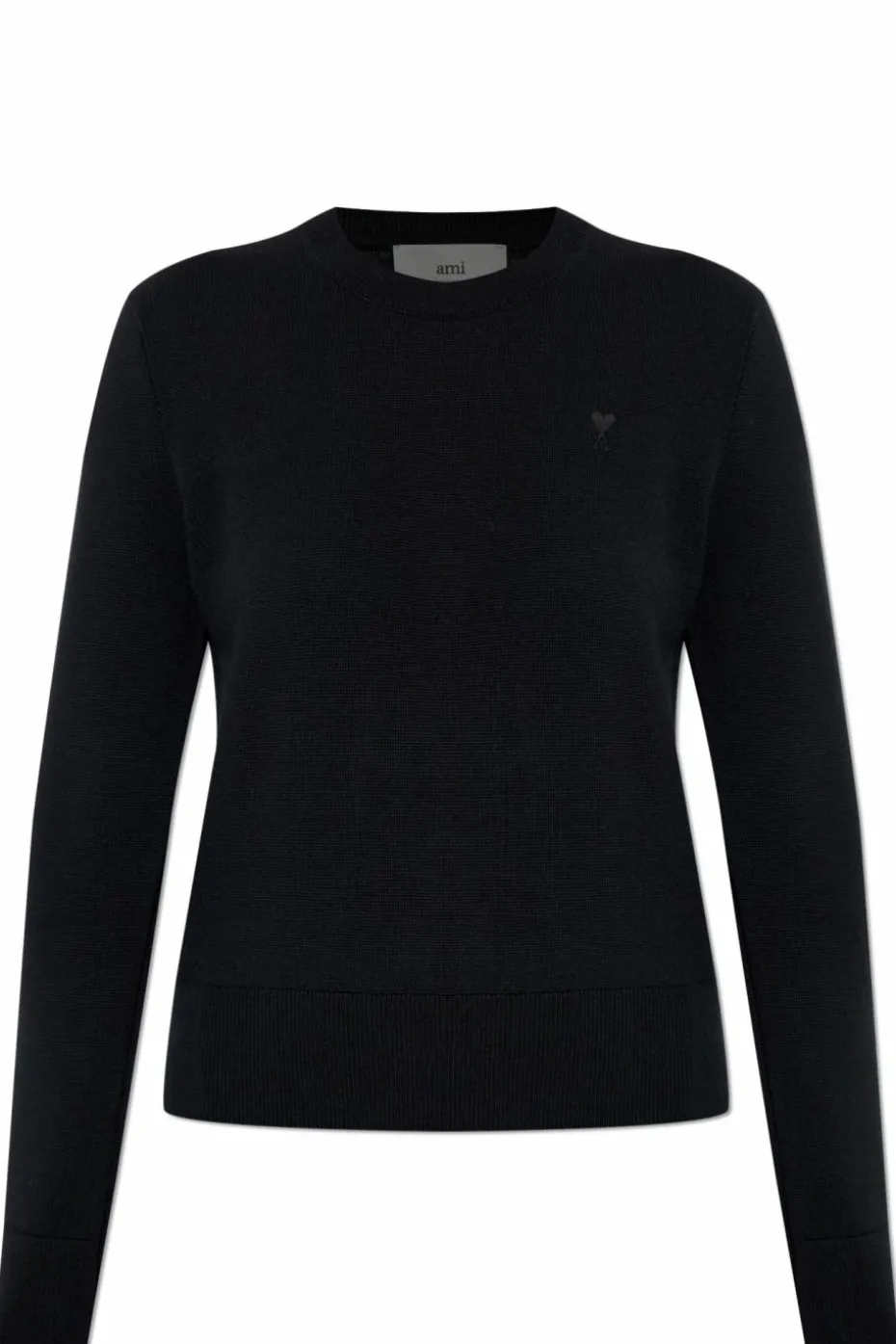 Ami Alexandre Mattiussi BLACK Wool sweater