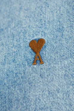 Ami Alexandre Mattiussi BLUE Denim shirt