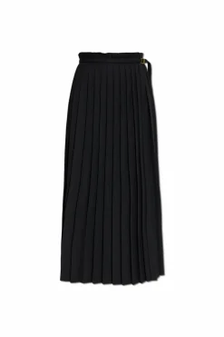 Ami Alexandre Mattiussi BLACK Pleated Skirt