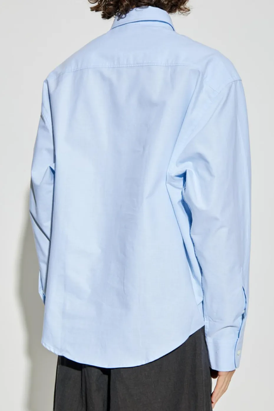 Ami Alexandre Mattiussi BLUE Shirt with logo