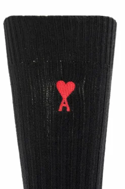 Ami Alexandre Mattiussi BLACK Socks 3-pack
