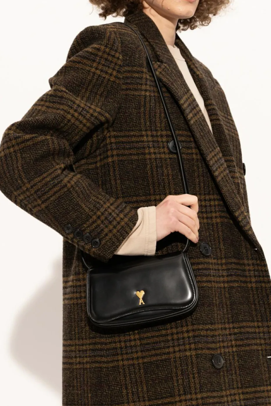 Ami Alexandre Mattiussi BLACK Shoulder bag