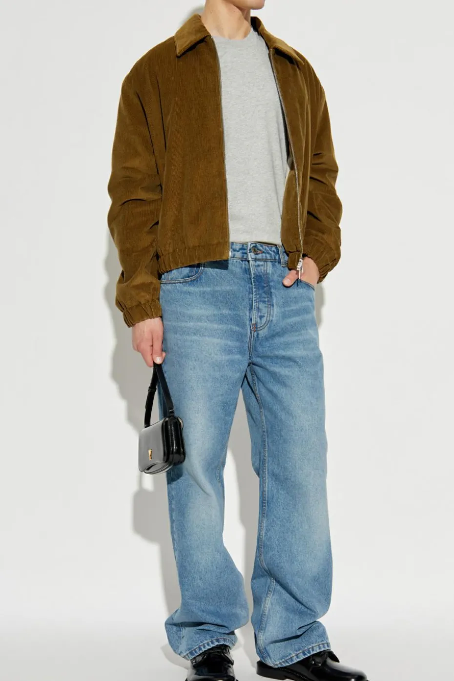 Ami Alexandre Mattiussi BROWN Corduroy jacket