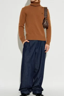 Ami Alexandre Mattiussi BROWN Golf with logo