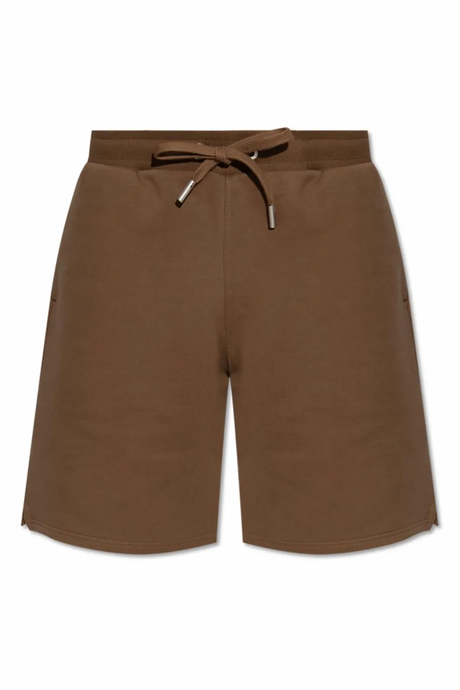 Ami Alexandre Mattiussi BROWN Shorts with logo