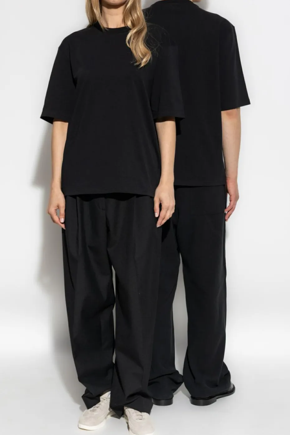 Ami Alexandre Mattiussi BLACK T-shirt with logo