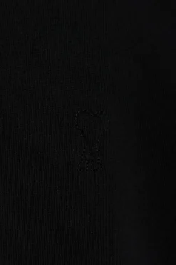 Ami Alexandre Mattiussi BLACK T-shirt with logo