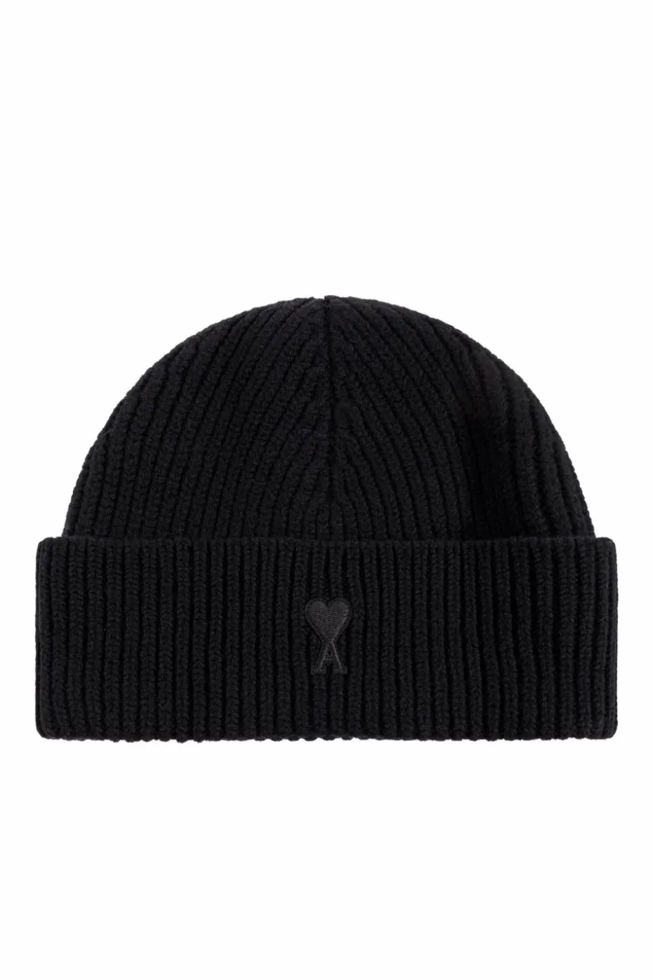 Ami Alexandre Mattiussi BLACK Wool beanie